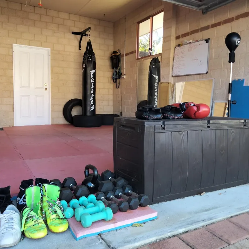 The Dungeon Boxing origins — humble beginnings in a Perth garage