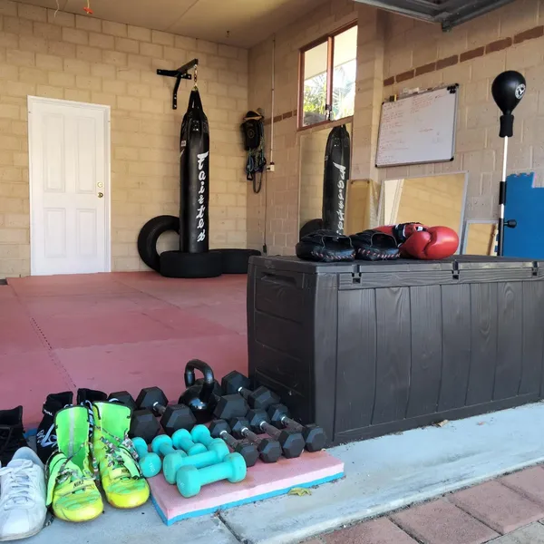 The Dungeon Boxing origins — humble beginnings in a Perth garage