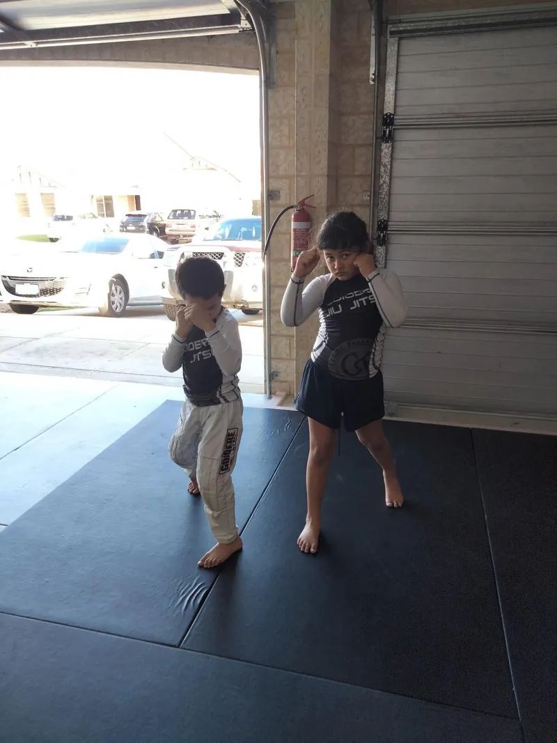 The Dungeon Boxing early training setup