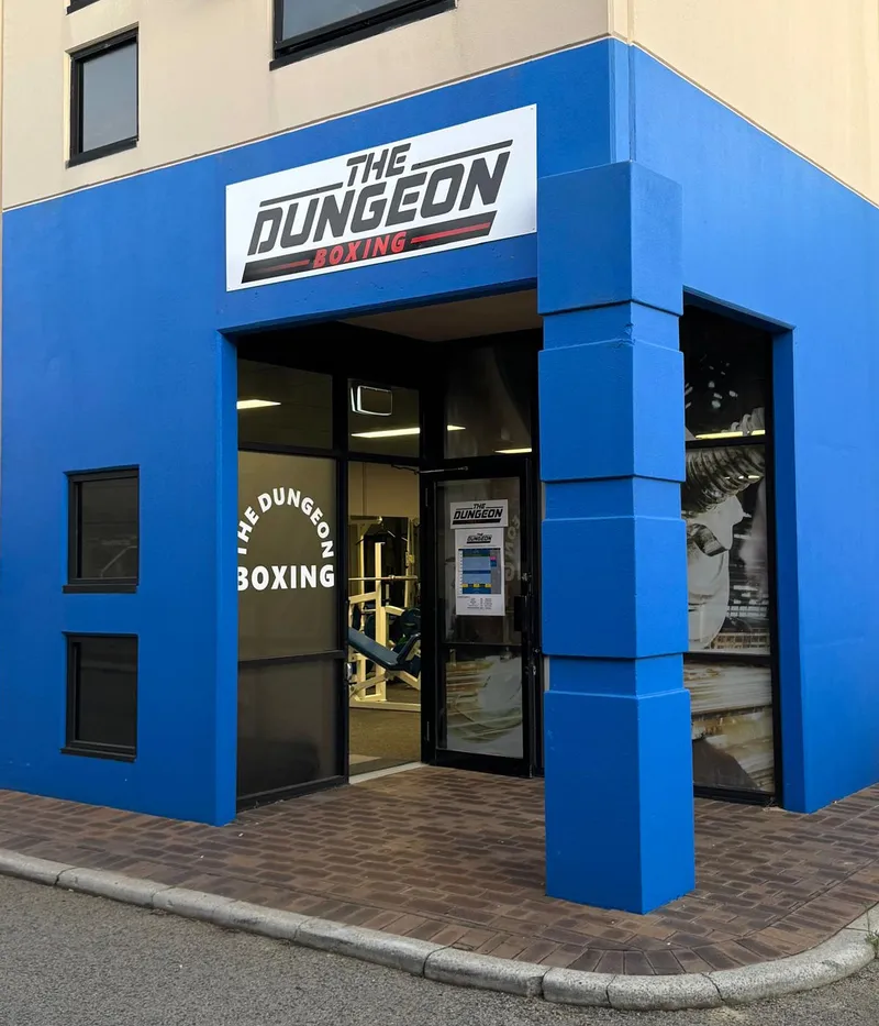 Commercial weights floor at The Dungeon Boxing